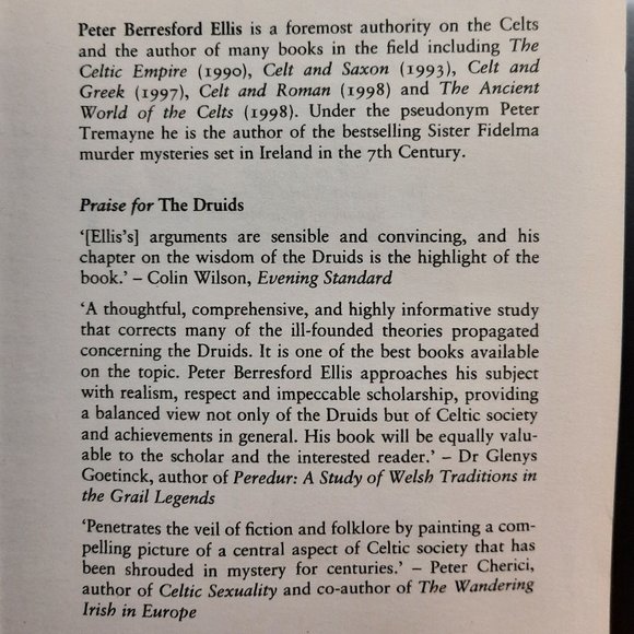 Softcover Book "The Druids" by Peter Berresford Ellis - Picture 3 of 9